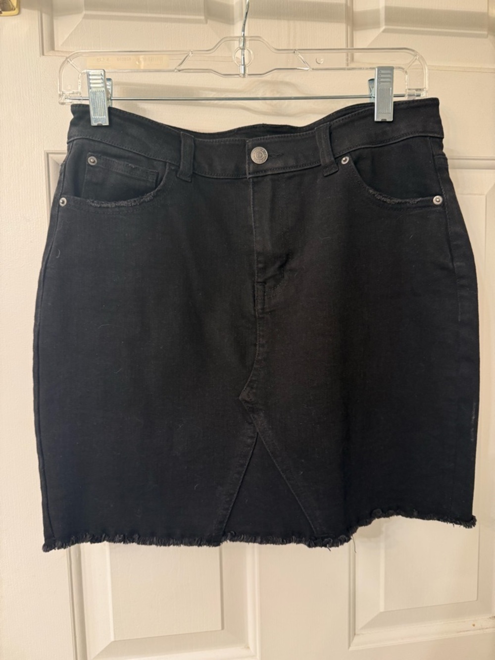 April Jeans Black Denim Mini Skirt